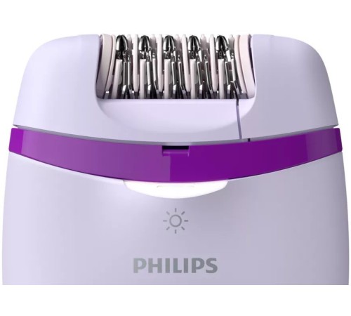 Эпилятор Philips BRE275/00 скор.:2 насад.:3 от электр.сети сиреневый/фиолетовый Эпилятор Philips BRE275/00 скор.:2 насад.:3 от электр.сети сиреневый/фиолетовый