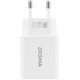 Сетевое зар./устр. Digma DGW2D 20W 3A+1A (PD+QC) USB-C/USB-A универсальное белый (DGW2D0F110WH)