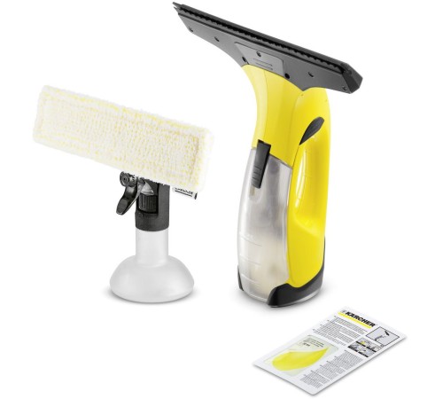 Мойщик окон Karcher WV 2 Plus *EU шир.скреб.:280мм пит.:от аккум. желтый Мойщик окон Karcher WV 2 Plus *EU шир.скреб.:280мм пит.:от аккум. желтый