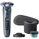 Бритва роторная Philips S7882/55 реж.эл.:3 питан.:аккум. синий/серебристый
