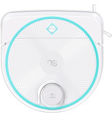 Пылесос-робот Hobot Legee D8 белый/бирюзовый