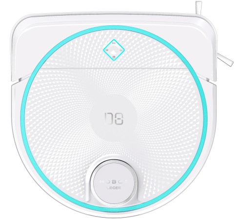 Пылесос-робот Hobot Legee D8 белый/бирюзовый Пылесос-робот Hobot Legee D8 белый/бирюзовый
