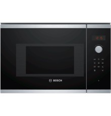Микроволновая печь Bosch BFL523MS0 20л. 800Вт нержавеющая сталь/черный (встраиваемая)