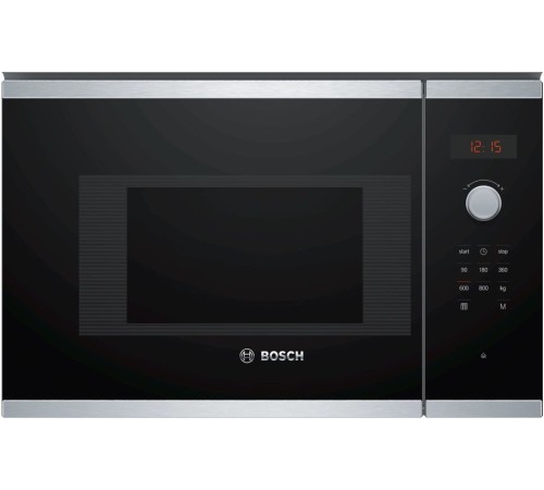 Микроволновая печь Bosch BFL523MS0 20л. 800Вт нержавеющая сталь/черный (встраиваемая) Микроволновая печь Bosch BFL523MS0 20л. 800Вт нержавеющая сталь/черный (встраиваемая)