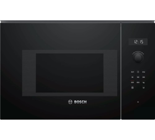 Микроволновая печь Bosch BFL524MB0 20л. 800Вт черный (встраиваемая) Микроволновая печь Bosch BFL524MB0 20л. 800Вт черный (встраиваемая)