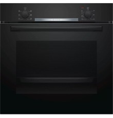 Духовой шкаф Электрический Bosch HBA530BB0S черный/серебристый