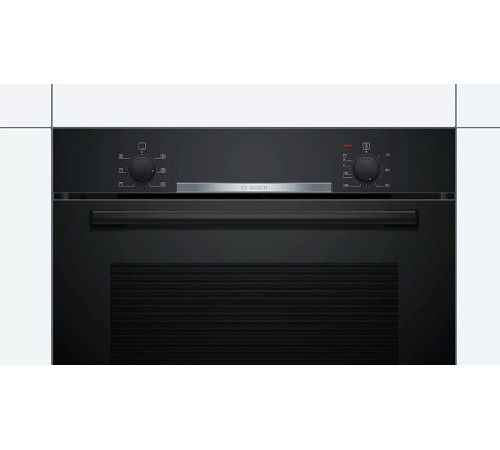 Духовой шкаф Электрический Bosch HBA530BB0S черный/серебристый