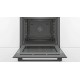Духовой шкаф Электрический Bosch HBA530BB0S черный/серебристый