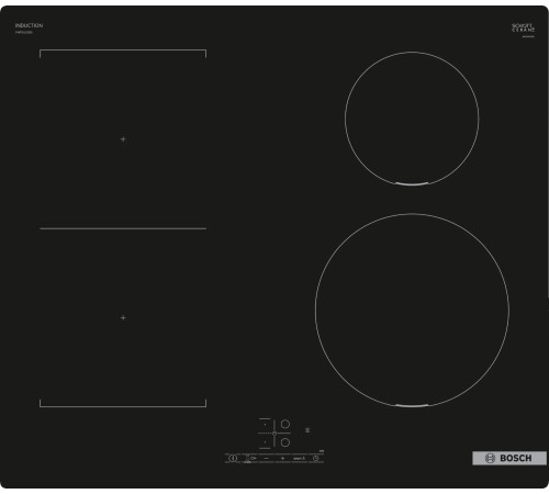 Индукционная варочная поверхность Bosch PWP611BB5E черный Индукционная варочная поверхность Bosch PWP611BB5E черный
