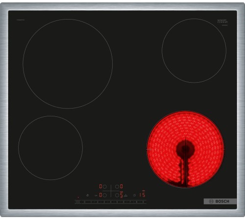 Варочная поверхность Bosch PKE645FP2E черный Варочная поверхность Bosch PKE645FP2E черный