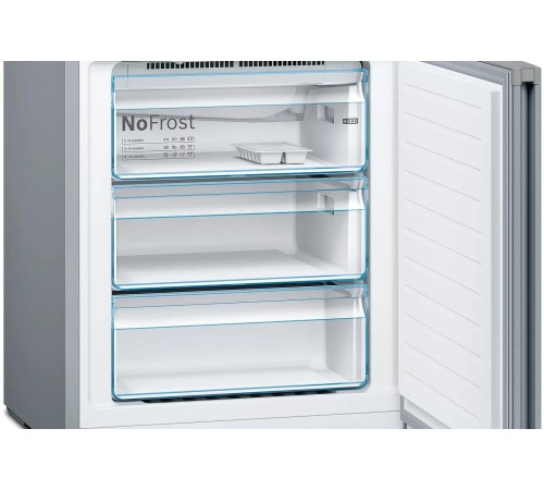 Холодильник Bosch KGN49XLEA 2-хкамерн. нержавеющая сталь