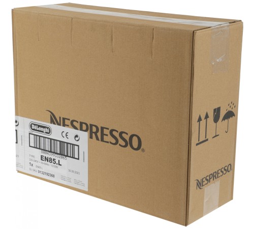 Кофемашина Delonghi Nespresso Essenza EN85.L 1260Вт лайм Кофемашина Delonghi Nespresso Essenza EN85.L 1260Вт лайм