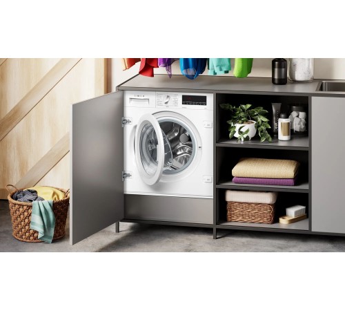 Стиральная машина Bosch Serie 8 WIW28542EU класс:C загрузка до 8кг отжим:1400об/мин белый инвертер