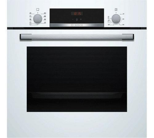 Духовой шкаф Электрический Bosch HBF534EW0Q белый/серебристый