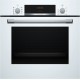 Духовой шкаф Электрический Bosch HBF534EW0Q белый/серебристый