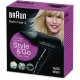 Фен Braun BRHD350E 1600Вт черный
