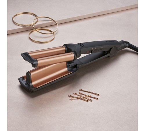 Щипцы Babyliss W2447E 85Вт черный макс.темп.:200С покрытие:керамико-турмалиновое Щипцы Babyliss W2447E 85Вт черный макс.темп.:200С покрытие:керамико-турмалиновое