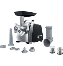 Мясорубка Bosch MFW67440 2000Вт черный/серебристый