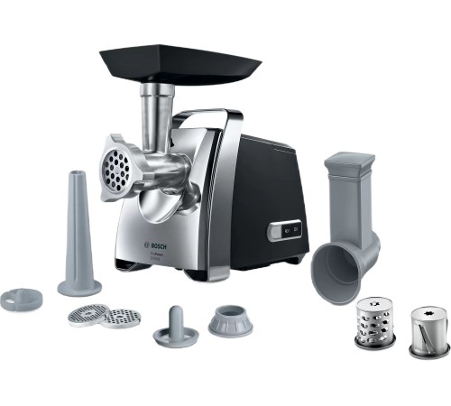 Мясорубка Bosch MFW67440 2000Вт черный/серебристый Мясорубка Bosch MFW67440 2000Вт черный/серебристый
