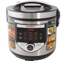 Мультиварка Endever Vita-61 5л 860Вт стальной/черный