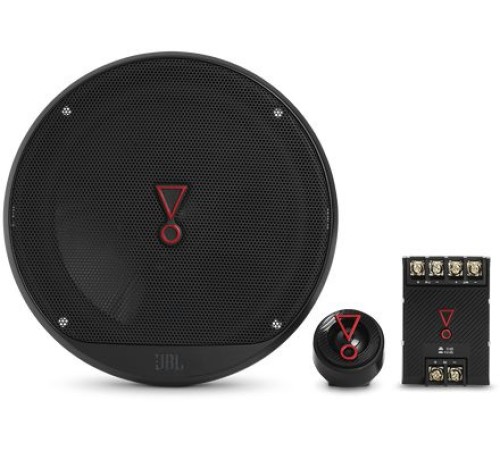 Колонки автомобильные JBL Stage3 607C 250Вт 92дБ 3Ом 16.5см (6 1/2дюйм) (ком.:4кол.) компонентные двухполосные
