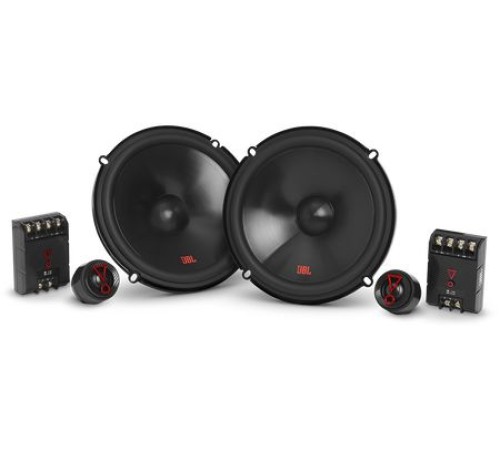 Колонки автомобильные JBL Stage3 607CF (без решетки) 250Вт 92дБ 3Ом 16.5см (6 1/2дюйм) (ком.:4кол.) компонентные двухполосные