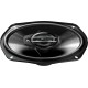 Колонки автомобильные Pioneer TS-G6930F 400Вт 90дБ 4Ом 16x24см (6.3x9.4дюйм) (ком.:2кол.) коаксиальные трехполосные