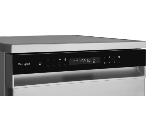 Посудомоечная машина Weissgauff DW 6138 Inverter Touch Inox нержавеющая сталь (полноразмерная) инвертер Посудомоечная машина Weissgauff DW 6138 Inverter Touch Inox нержавеющая сталь (полноразмерная) инвертер