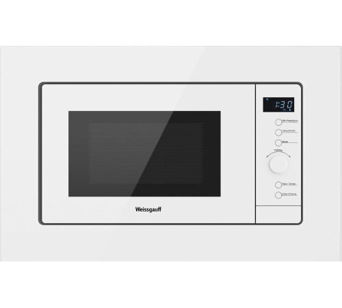 Микроволновая печь Weissgauff HMT-220 WG Grill 20л. 700Вт белый (встраиваемая) Микроволновая печь Weissgauff HMT-220 WG Grill 20л. 700Вт белый (встраиваемая)