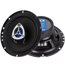 Колонки автомобильные Kicx GX-165 140Вт 92дБ 4Ом 16.5см (6 1/2дюйм) (ком.:2кол.) коаксиальные трехполосные
