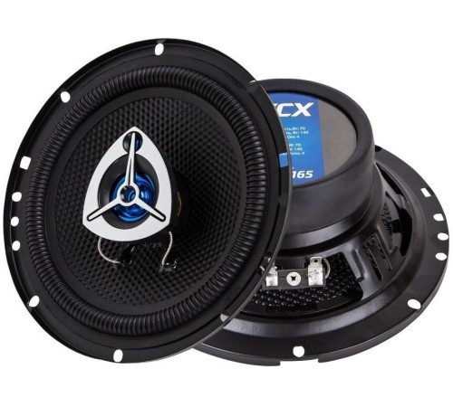 Колонки автомобильные Kicx GX-165 140Вт 92дБ 4Ом 16.5см (6 1/2дюйм) (ком.:2кол.) коаксиальные трехполосные Колонки автомобильные Kicx GX-165 140Вт 92дБ 4Ом 16.5см (6 1/2дюйм) (ком.:2кол.) коаксиальные трехполосные