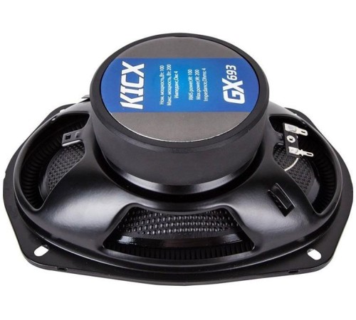 Колонки автомобильные Kicx GX-693 200Вт 92дБ 4Ом 15x23см (6x9дюйм) (ком.:2кол.) коаксиальные трехполосные Колонки автомобильные Kicx GX-693 200Вт 92дБ 4Ом 15x23см (6x9дюйм) (ком.:2кол.) коаксиальные трехполосные