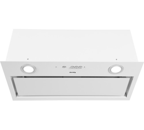 Вытяжка встраиваемая Domfy DM6036BB WG белый управление: кнопочное (1 мотор) Вытяжка встраиваемая Domfy DM6036BB WG белый управление: кнопочное (1 мотор)