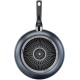 Сковорода Tefal Force 4218026 круглая 26см покрытие: антипригарное ручка несъемная (без крышки) черный (9100048316)
