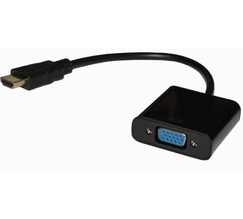 Переходник видео Premier 5-983B HDMI/VGA (f) 0.15м. черный Переходник видео Premier 5-983B HDMI/VGA (f) 0.15м. черный