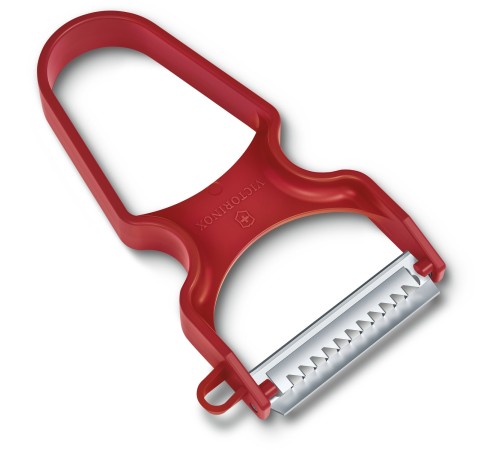 Овощечистка для овощей и фруктов Victorinox Rapidс лезвием жульен красный карт.кор. (6.0934.1) Овощечистка для овощей и фруктов Victorinox Rapidс лезвием жульен красный карт.кор. (6.0934.1)
