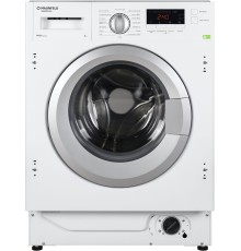 Стиральная машина Maunfeld MBWM148S класс:A+++ загрузка до 8кг отжим:1400об/мин белый инвертер