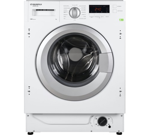 Стиральная машина Maunfeld MBWM148S класс:A+++ загрузка до 8кг отжим:1400об/мин белый инвертер