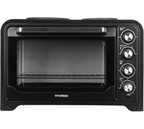 Мини-печь Hyundai MIO-HY098 42л. 1600Вт черный Мини-печь Hyundai MIO-HY098 42л. 1600Вт черный