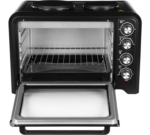 Мини-печь Hyundai MIO-HY098 42л. 1600Вт черный Мини-печь Hyundai MIO-HY098 42л. 1600Вт черный