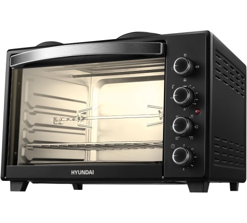 Мини-печь Hyundai MIO-HY099 45л. 1600Вт черный Мини-печь Hyundai MIO-HY099 45л. 1600Вт черный
