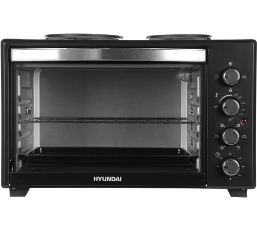 Мини-печь Hyundai MIO-HY099 45л. 1600Вт черный Мини-печь Hyundai MIO-HY099 45л. 1600Вт черный