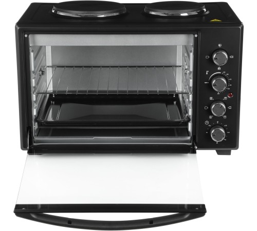 Мини-печь Hyundai MIO-HY099 45л. 1600Вт черный Мини-печь Hyundai MIO-HY099 45л. 1600Вт черный