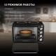 Мини-печь Hyundai MIO-HY086 38л. 1600Вт черный