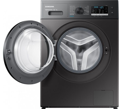 Стиральная машина Samsung WW70AG5S20CXLP класс: A загр.фронтальная макс.:7кг нержавеющая сталь инвертер