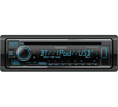 Автомагнитола Kenwood KDC-BT640U 1DIN 4x50Вт v4.2 AUX DSP 2 Автомагнитола Kenwood KDC-BT640U 1DIN 4x50Вт v4.2 AUX DSP 2