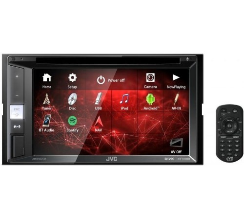 Автомагнитола JVC KW-V250BTM 2DIN 4x50Вт v3.0 DSP 6.2" 3 ПДУ RDS Автомагнитола JVC KW-V250BTM 2DIN 4x50Вт v3.0 DSP 6.2" 3 ПДУ RDS