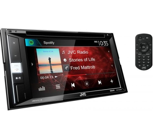 Автомагнитола JVC KW-V250BTM 2DIN 4x50Вт v3.0 DSP 6.2" 3 ПДУ RDS Автомагнитола JVC KW-V250BTM 2DIN 4x50Вт v3.0 DSP 6.2" 3 ПДУ RDS