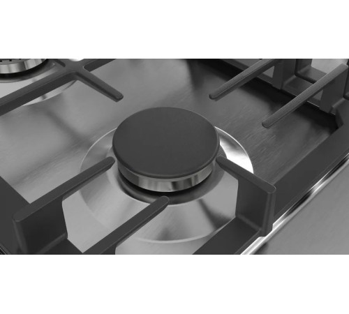 Газовая варочная поверхность Bosch PCS7A5M90 нержавеющая сталь Газовая варочная поверхность Bosch PCS7A5M90 нержавеющая сталь