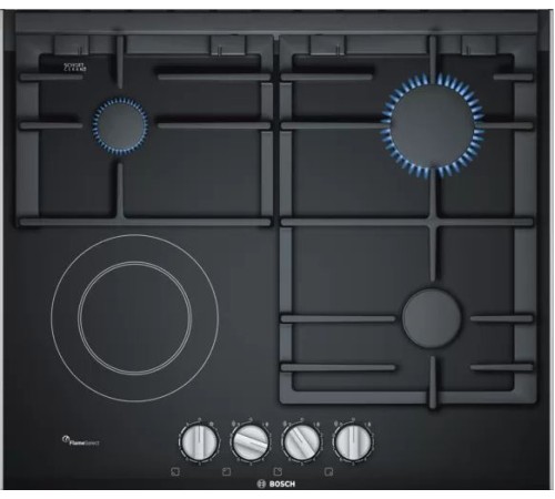 Газовая варочная поверхность Bosch PRY6A6B70Q черный Газовая варочная поверхность Bosch PRY6A6B70Q черный